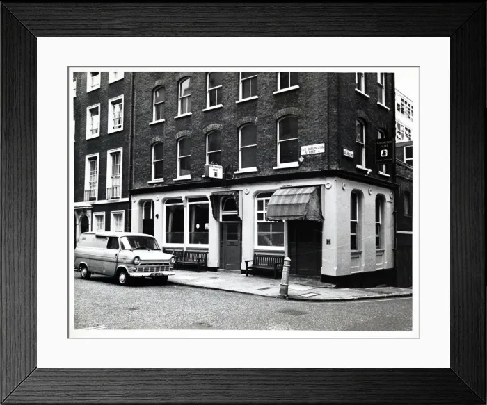 Framed Print : Photograph of Burlington Arms, Mayfair, London Framed Print : Photograph of Burlington Arms, Mayfair, London