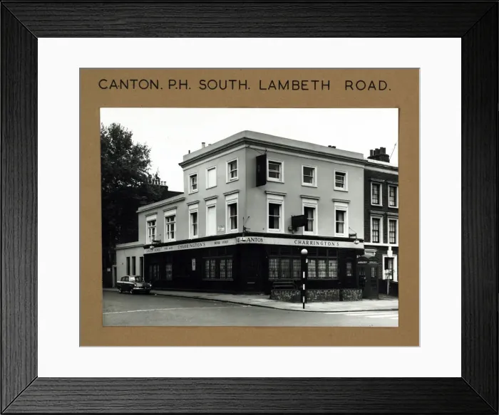 Framed Print : Photograph of Canton Arms, South Lambeth, London Framed Print : Photograph of Canton Arms, South Lambeth, London