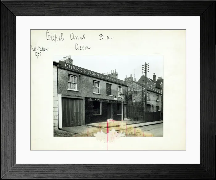 Framed Print : Photograph of Capel Arms, Acton (Old), London Framed Print : Photograph of Capel Arms, Acton (Old), London