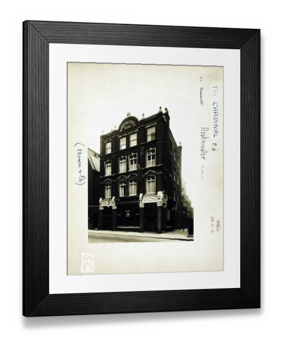 Framed Print : Photograph of Cardinal PH, Westminster, London Framed Print : Photograph of Cardinal PH, Westminster, London