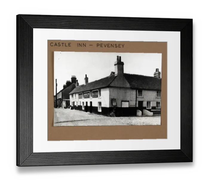 Framed Print : Photograph of Castle Inn, Pevensey, Sussex Framed Print : Photograph of Castle Inn, Pevensey, Sussex