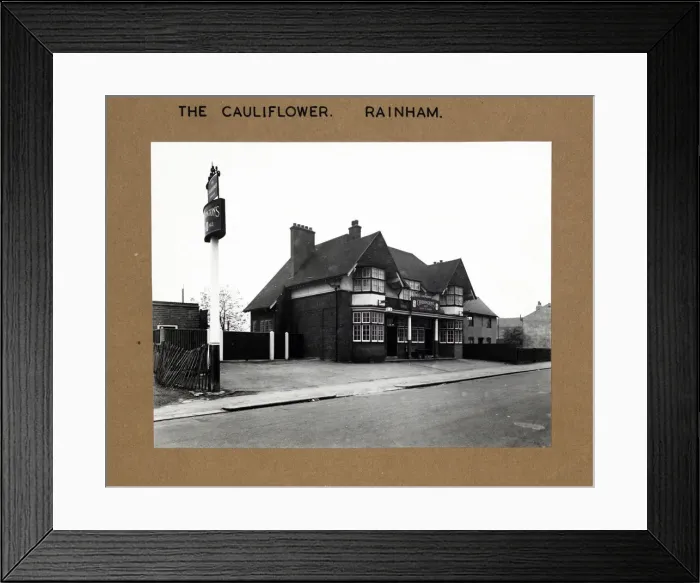 Framed Print : Photograph of Cauliflower PH, Rainham, Greater London Framed Print : Photograph of Cauliflower PH, Rainham, Greater London