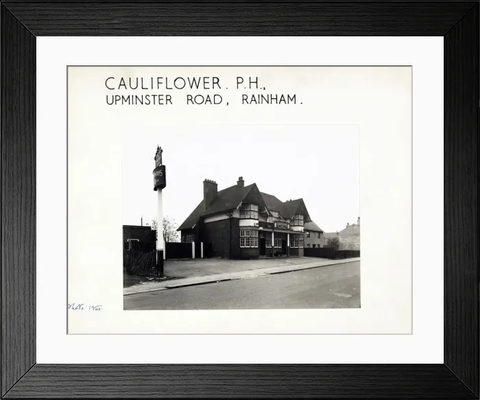 Framed Print : Photograph of Cauliflower PH, Rainham, Greater London Framed Print : Photograph of Cauliflower PH, Rainham, Greater London