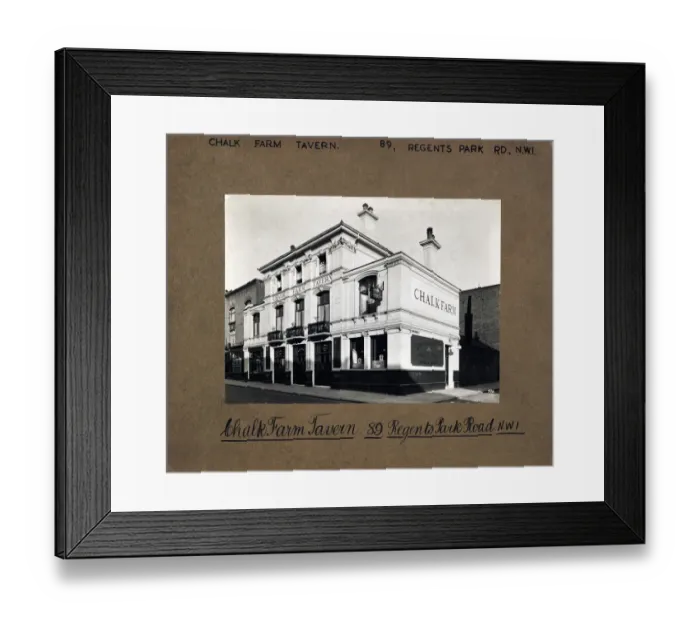 Framed Print : Photograph of Chalk Farm Tavern, Camden Town, London Framed Print : Photograph of Chalk Farm Tavern, Camden Town, London