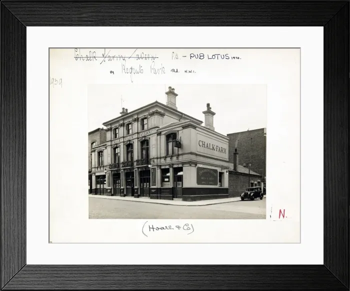 Framed Print : Photograph of Chalk Farm Tavern, Camden Town, London Framed Print : Photograph of Chalk Farm Tavern, Camden Town, London