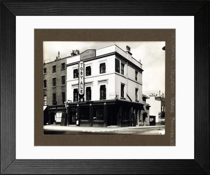 Framed Print : Photograph of Champion PH, Bayswater, London Framed Print : Photograph of Champion PH, Bayswater, London