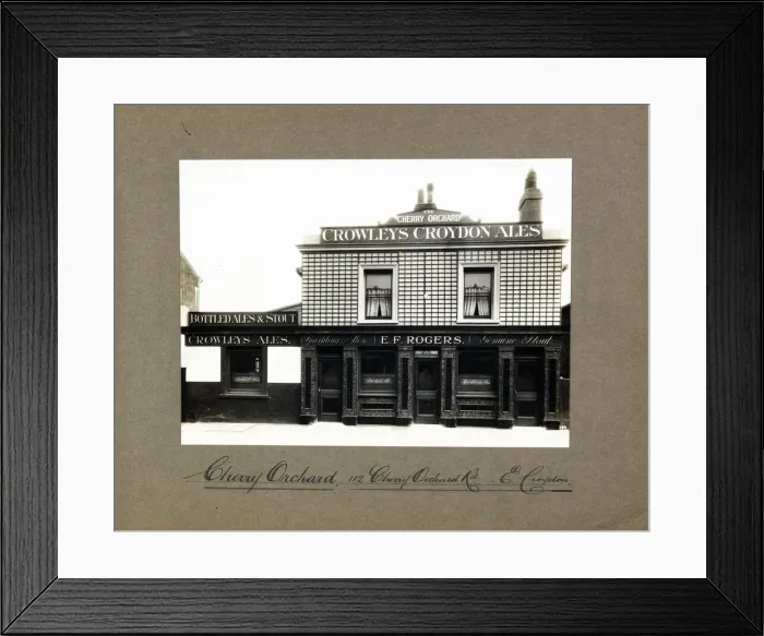 Framed Print : Photograph of Cherry Orchard PH, East Croydon, Surrey Framed Print : Photograph of Cherry Orchard PH, East Croydon, Surrey
