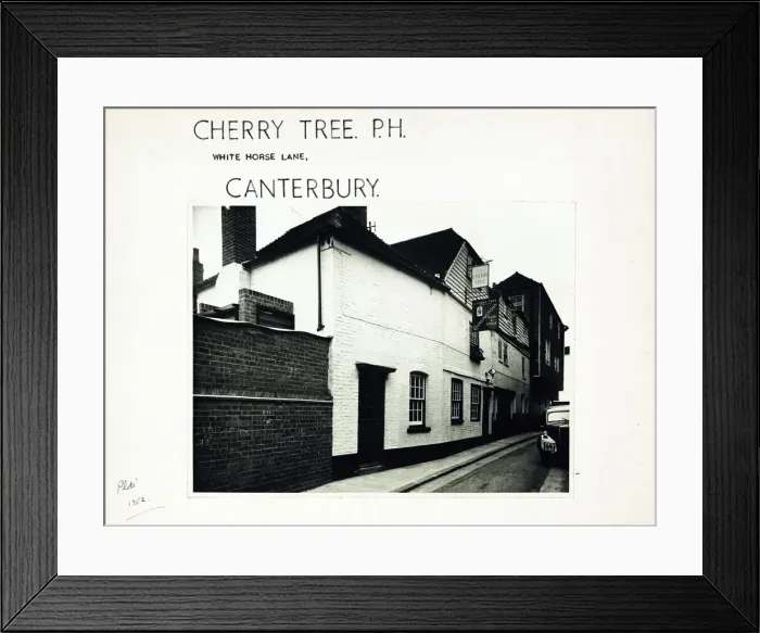 Framed Print : Photograph of Cherry Tree PH, Canterbury, Kent Framed Print : Photograph of Cherry Tree PH, Canterbury, Kent