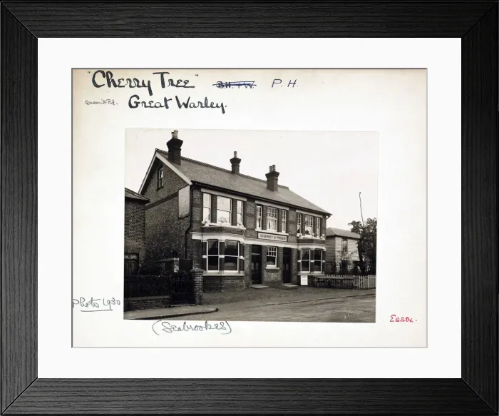 Framed Print : Photograph of Cherry Tree PH, Great Warley, Essex Framed Print : Photograph of Cherry Tree PH, Great Warley, Essex