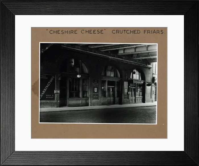 Framed Print : Photograph of Cheshire Cheese PH, Crutched Friars, London Framed Print : Photograph of Cheshire Cheese PH, Crutched Friars, London