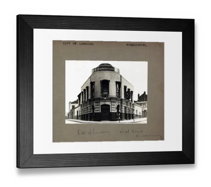 Framed Print : Photograph of City of London PH, Kings Cross, London