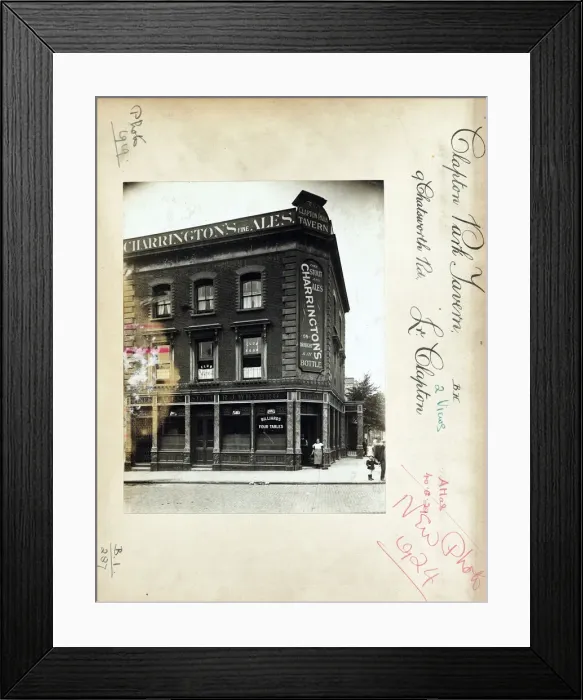 Framed Print : Photograph of Clapton Park Tavern, Lower Clapton, London Framed Print : Photograph of Clapton Park Tavern, Lower Clapton, London