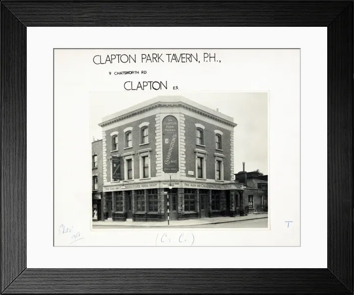 Framed Print : Photograph of Clapton Park Tavern, Lower Clapton, London Framed Print : Photograph of Clapton Park Tavern, Lower Clapton, London