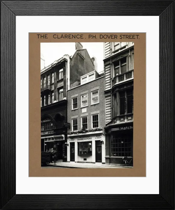 Framed Print : Photograph of Clarence PH, Piccadilly (New), London Framed Print : Photograph of Clarence PH, Piccadilly (New), London
