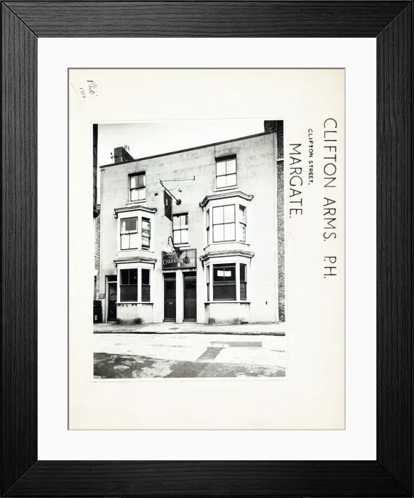 Framed Print : Photograph of Clifton Arms, Margate, Essex Framed Print : Photograph of Clifton Arms, Margate, Essex