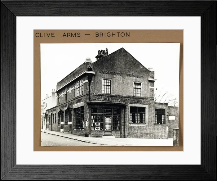 Framed Print : Photograph of Clive Arms, Brighton, Sussex Framed Print : Photograph of Clive Arms, Brighton, Sussex