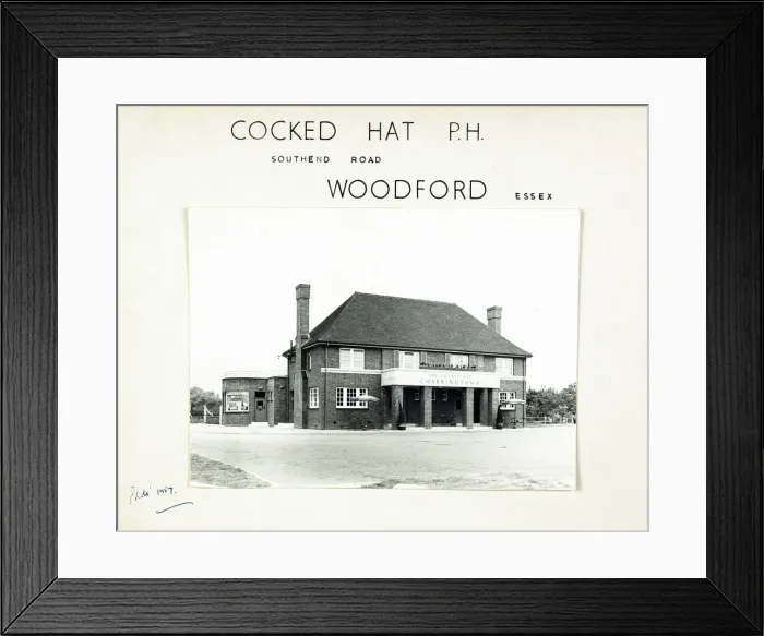 Framed Print : Photograph of Cocked Hat PH, Woodford, Greater London Framed Print : Photograph of Cocked Hat PH, Woodford, Greater London