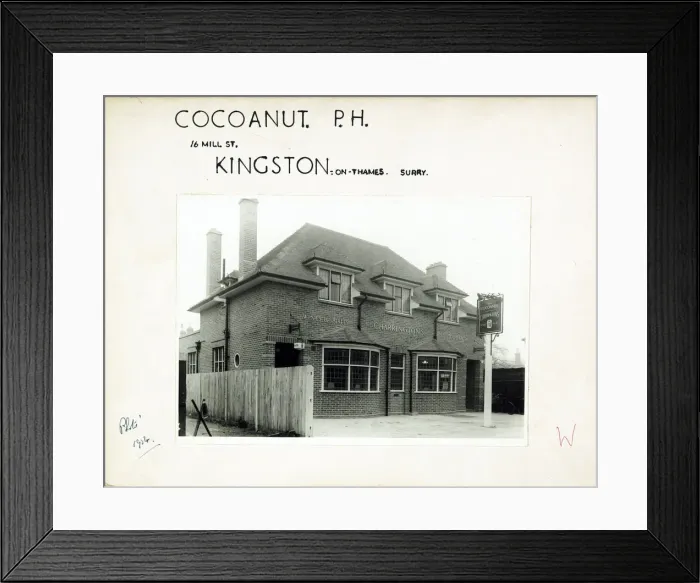 Framed Print : Photograph of Cocoanut PH, Kingston (New), Surrey Framed Print : Photograph of Cocoanut PH, Kingston (New), Surrey