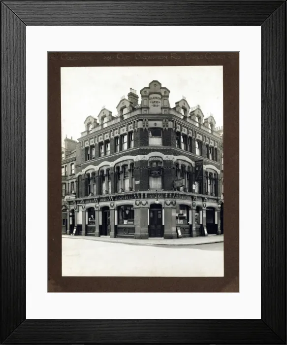 Framed Print : Photograph of Coleherne PH, Earls Court, London Framed Print : Photograph of Coleherne PH, Earls Court, London