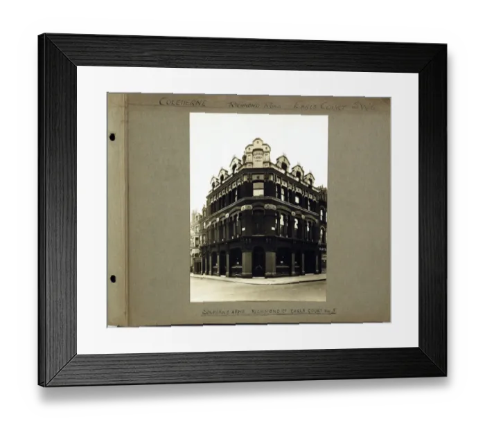 Framed Print : Photograph of Coleherne PH, Earls Court, London Framed Print : Photograph of Coleherne PH, Earls Court, London