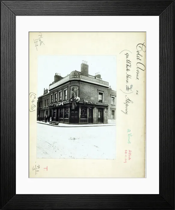 Framed Print : Photograph of Colet Arms, Stepney, London Framed Print : Photograph of Colet Arms, Stepney, London