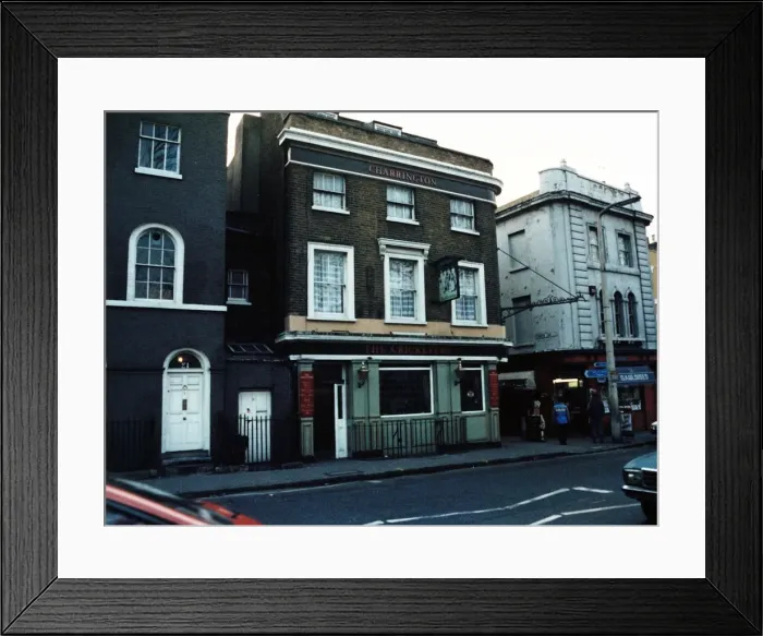 Framed Print : Photograph of Cricketers PH, Greenwich, London Framed Print : Photograph of Cricketers PH, Greenwich, London