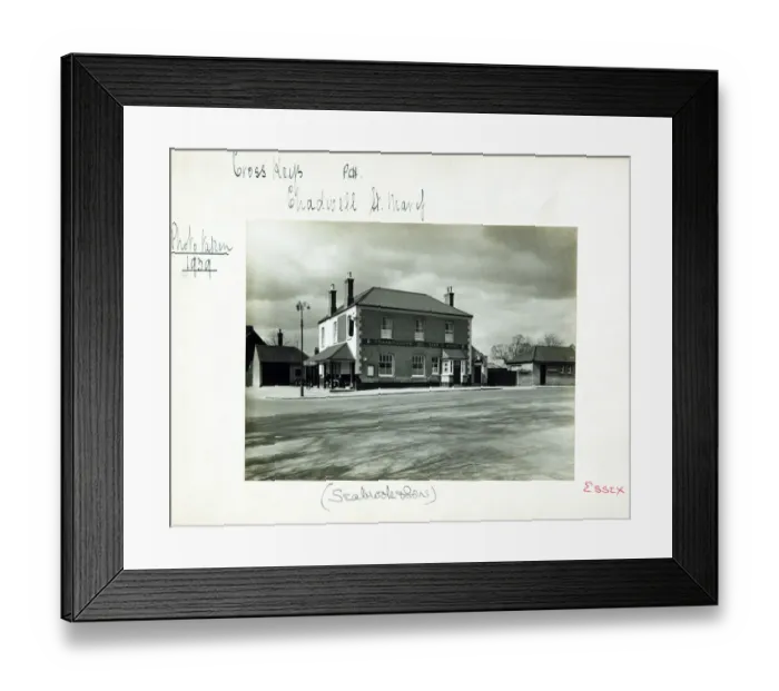 Framed Print : Photograph of Cross Keys PH, Chadwell St Mary, Essex Framed Print : Photograph of Cross Keys PH, Chadwell St Mary, Essex