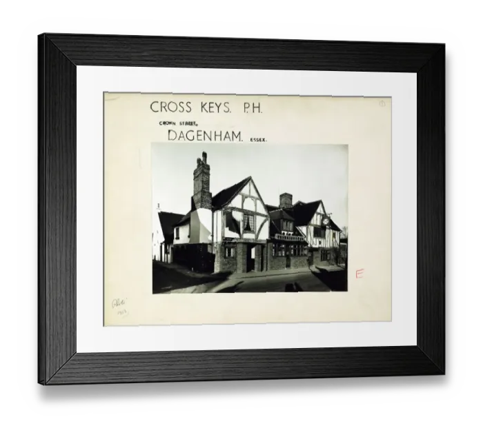 Framed Print : Photograph of Cross Keys PH, Dagenham (New), Essex Framed Print : Photograph of Cross Keys PH, Dagenham (New), Essex