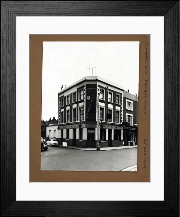 Framed Print : Photograph of Cumberland Arms, Hammersmith, London Framed Print : Photograph of Cumberland Arms, Hammersmith, London