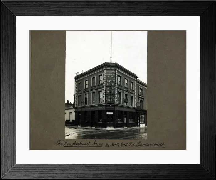 Framed Print : Photograph of Cumberland Arms, Hammersmith, London Framed Print : Photograph of Cumberland Arms, Hammersmith, London