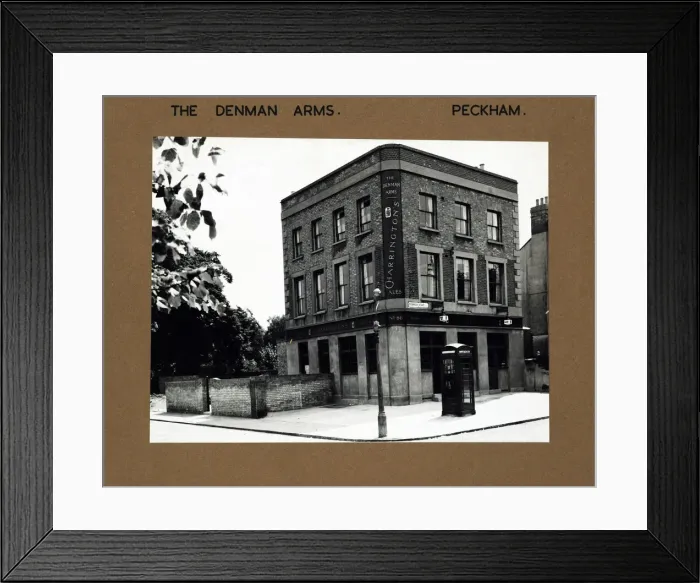 Framed Print : Photograph of Denman Arms, Peckham, London Framed Print : Photograph of Denman Arms, Peckham, London