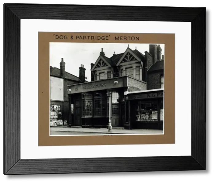 Framed Print : Photograph of Dog & Partridge PH, Merton, London Framed Print : Photograph of Dog & Partridge PH, Merton, London