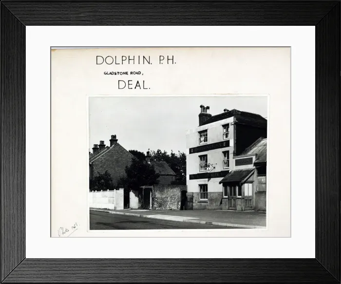 Framed Print : Photograph of Dolphin PH, Deal, Kent Framed Print : Photograph of Dolphin PH, Deal, Kent