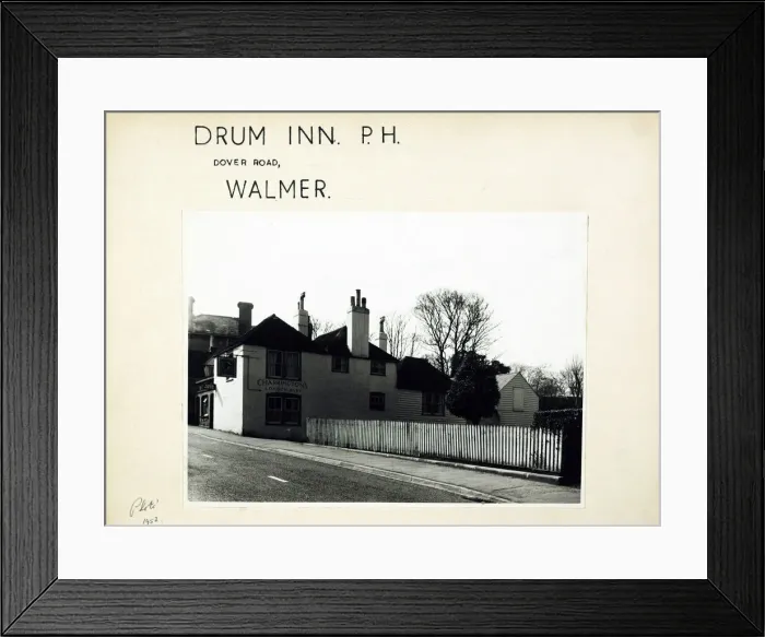 Framed Print : Photograph of Drum Inn, Walmer, Kent Framed Print : Photograph of Drum Inn, Walmer, Kent