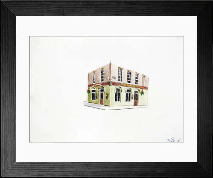 Framed Print : Sketch of Duke Of Albermarle PH, Piccadilly, London Framed Print : Sketch of Duke Of Albermarle PH, Piccadilly, London
