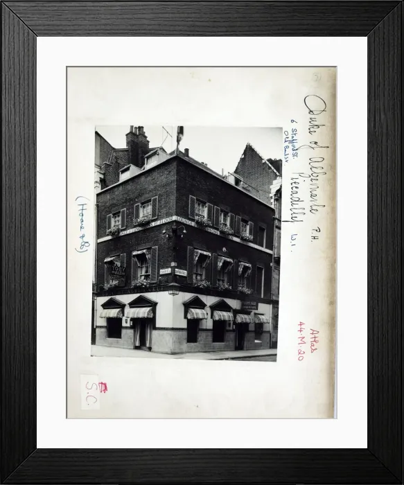 Framed Print : Photograph of Duke Of Albermarle PH, Piccadilly, London Framed Print : Photograph of Duke Of Albermarle PH, Piccadilly, London