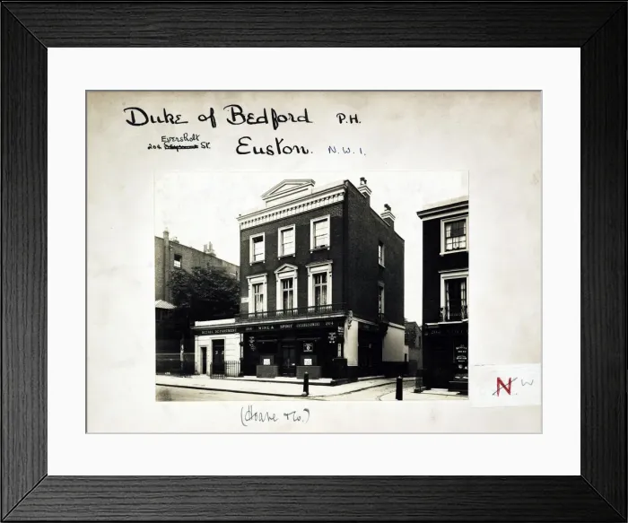 Framed Print : Photograph of Duke Of Bedford PH, Euston, London Framed Print : Photograph of Duke Of Bedford PH, Euston, London
