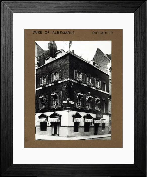 Framed Print : Photograph of Duke Of Albermarle PH, Piccadilly, London Framed Print : Photograph of Duke Of Albermarle PH, Piccadilly, London