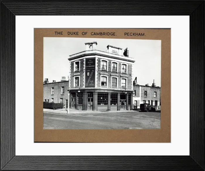 Framed Print : Photograph of Duke Of Cambridge PH, Peckham, London Framed Print : Photograph of Duke Of Cambridge PH, Peckham, London