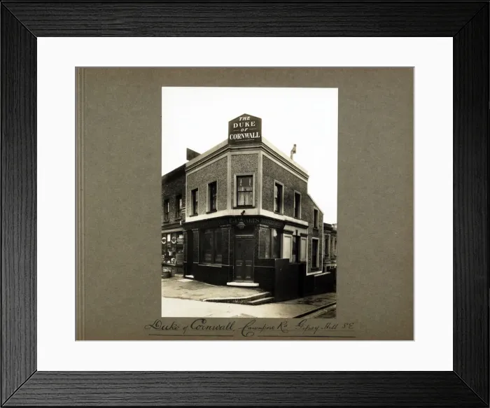 Framed Print : Photograph of Duke Of Cornwall PH, Gipsy Hill, London Framed Print : Photograph of Duke Of Cornwall PH, Gipsy Hill, London