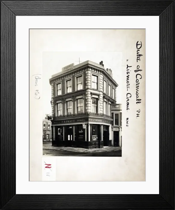 Framed Print : Photograph of Duke Of Cornwall PH, Haverstock Hill, London Framed Print : Photograph of Duke Of Cornwall PH, Haverstock Hill, London