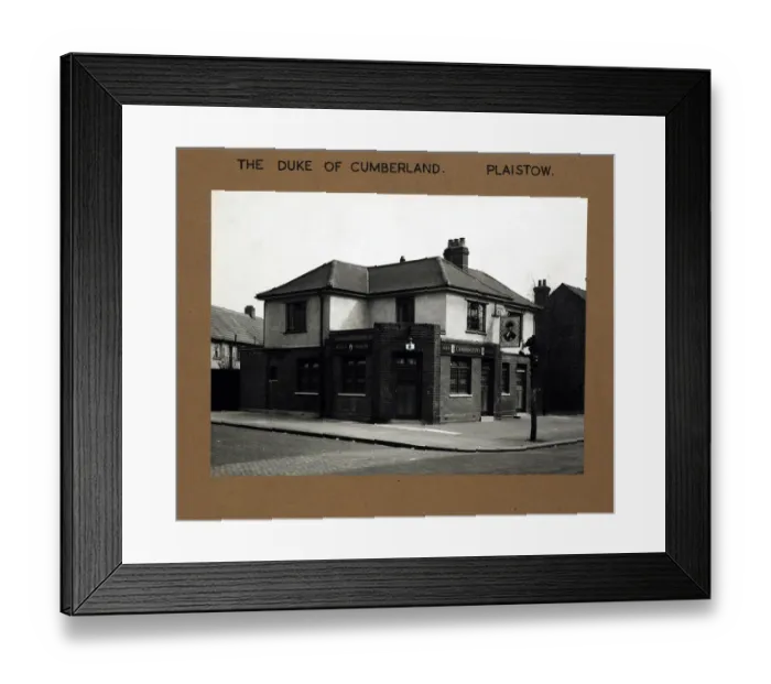 Framed Print : Photograph of Duke Of Cumberland PH, Plaistow, London Framed Print : Photograph of Duke Of Cumberland PH, Plaistow, London