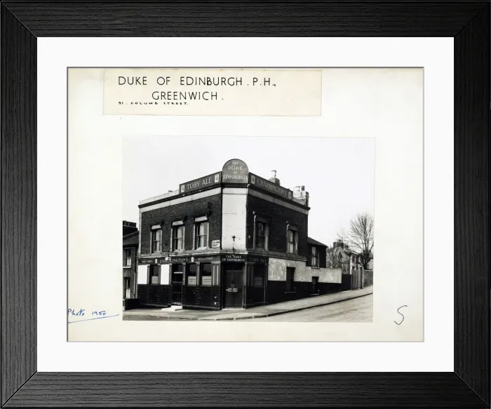 Framed Print : Photograph of Duke Of Edinburgh PH, Greenwich, London Framed Print : Photograph of Duke Of Edinburgh PH, Greenwich, London