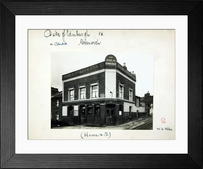 Framed Print : Photograph of Duke Of Edinburgh PH, Greenwich, London Framed Print : Photograph of Duke Of Edinburgh PH, Greenwich, London