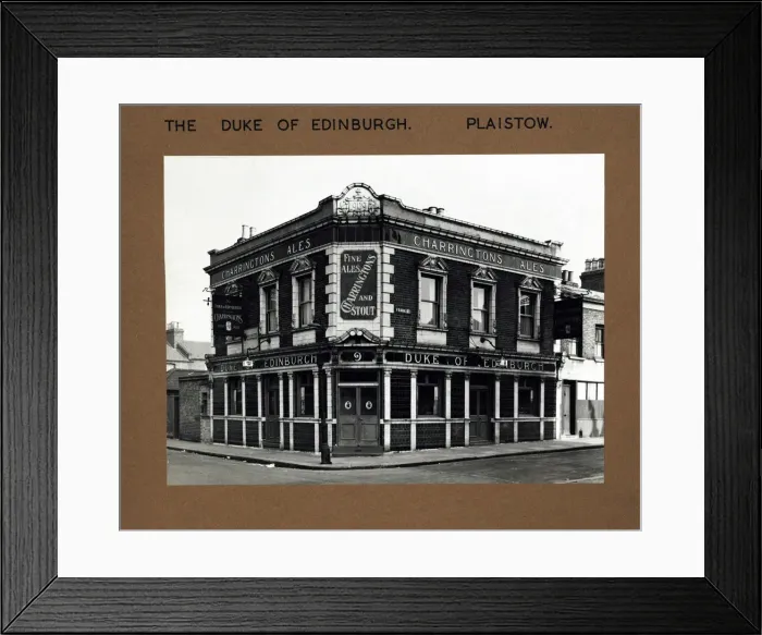 Framed Print : Photograph of Duke Of Edinburgh PH, Plaistow, London Framed Print : Photograph of Duke Of Edinburgh PH, Plaistow, London