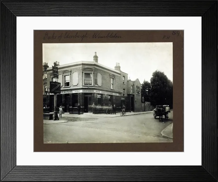 Framed Print : Photograph of Duke Of Edinburgh PH, Wimbledon, London Framed Print : Photograph of Duke Of Edinburgh PH, Wimbledon, London