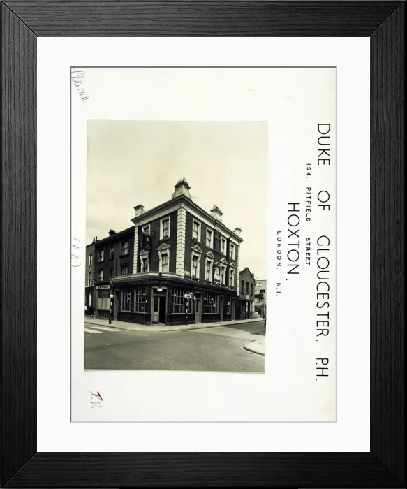 Framed Print : Photograph of Duke Of Gloucester PH, Hoxton, London Framed Print : Photograph of Duke Of Gloucester PH, Hoxton, London