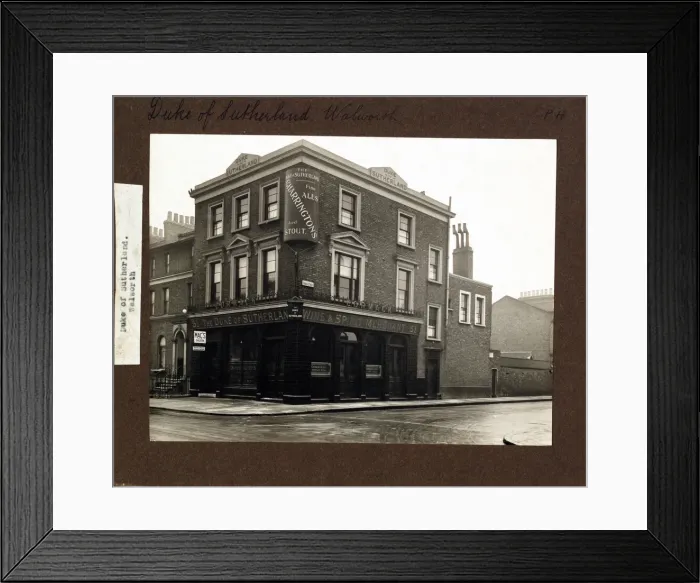 Framed Print : Photograph of Duke Of Sutherland PH, Walworth, London Framed Print : Photograph of Duke Of Sutherland PH, Walworth, London