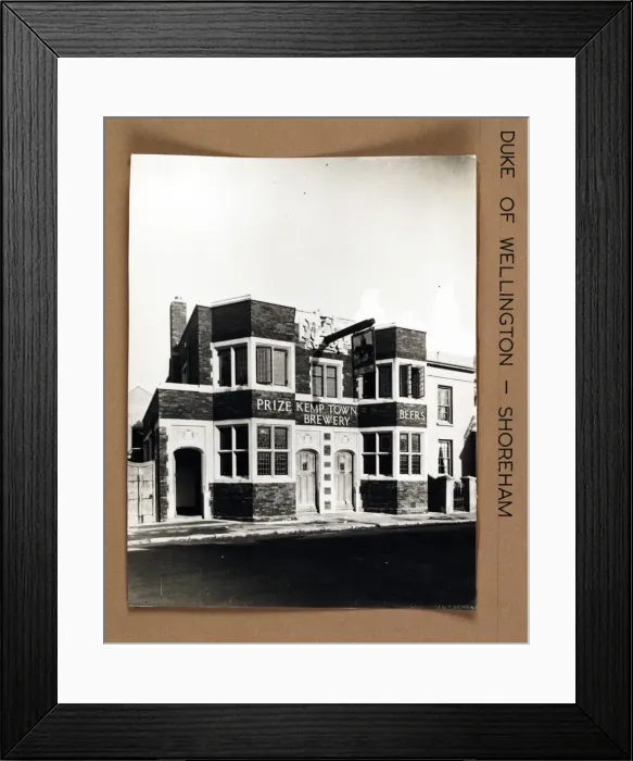 Framed Print : Photograph of Duke Of Wellington PH, Shoreham, Sussex Framed Print : Photograph of Duke Of Wellington PH, Shoreham, Sussex