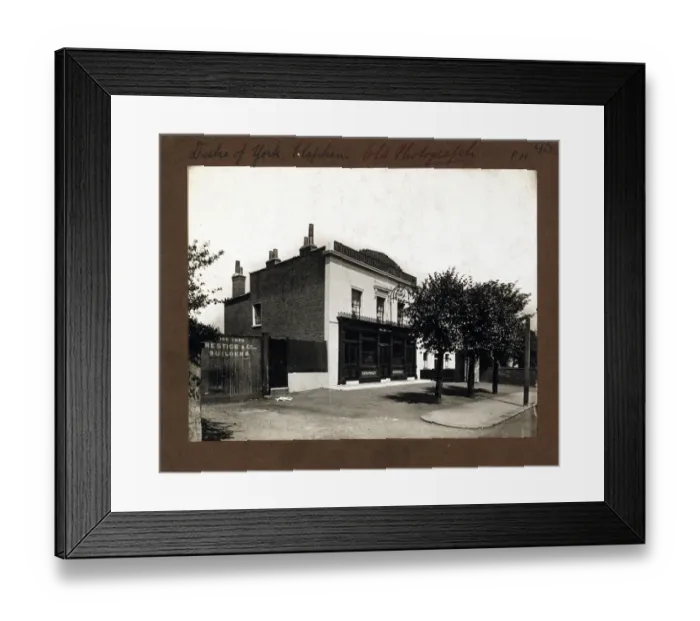 Framed Print : Photograph of Duke Of York PH, Clapham (Old), London Framed Print : Photograph of Duke Of York PH, Clapham (Old), London